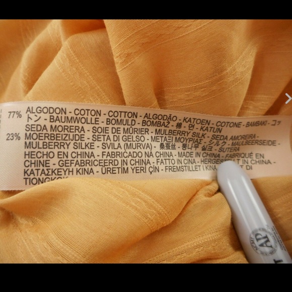 MASSIMO DUTTI × ZARA Italian Designed Mulberry Silk Blouse - Picture 4 of 7